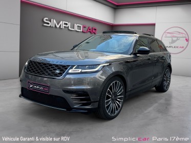 Land rover range rover velar p380 3.0 scv6 24v dpf 4wd 380 cv r-dynamic first edition - caméra 360°-sièges chauffant......