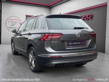 Volkswagen tiguan 2.0 tdi 150 dsg7 carat exclusive, full option, garantie 12 mois occasion simplicicar villejuif  simplicicar...