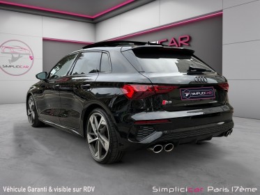 Audi s3 sportback tfsi 310 s tronic 7 quattro occasion paris 17ème (75)(porte maillot) simplicicar simplicibike france