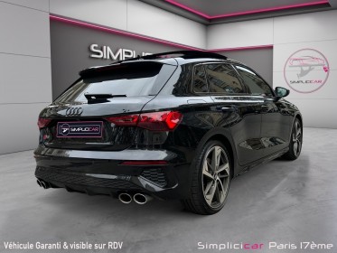 Audi s3 sportback tfsi 310 s tronic 7 quattro occasion paris 17ème (75)(porte maillot) simplicicar simplicibike france