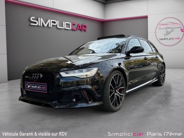 Audi rs6 avant performance v8 4.0 tfsi 605 quattro tiptronic 8/garantie 12 mois/toit ouvrant/bang  olufsen/camÉra......