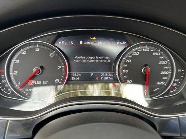 Audi rs6 avant performance v8 4.0 tfsi 605 quattro tiptronic 8/garantie 12 mois/toit ouvrant/bang  olufsen/camÉra......