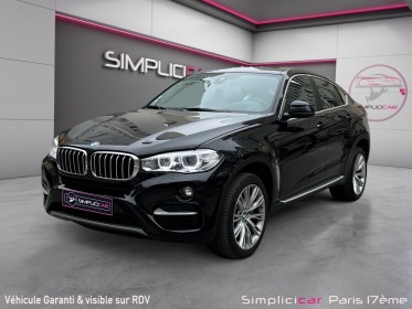 Bmw x6 f16 xdrive50i 450 ch lounge plus a - garantie 12 mois - harman kardon - toit ouvrant - affichage tete haute occasion...