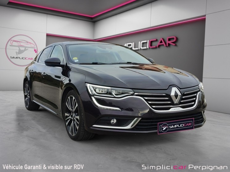 Renault talisman dci 160 edc initiale paris - bose - affichage tête haute - gps - climatisation bi-zone - garantie 12...