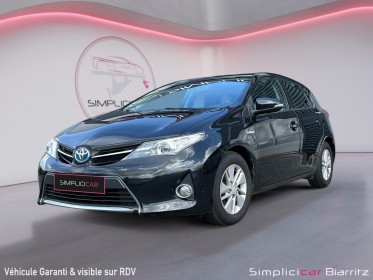 Toyota auris hybride 136h dynamic occasion simplicicar biarritz  simplicicar simplicibike france