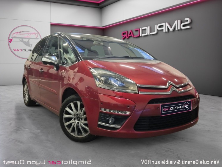 Citroen c4 picasso e-hdi 110 airdream exclusive black top bmp6 - garantie 12 mois occasion simplicicar lyon ouest simplicicar...