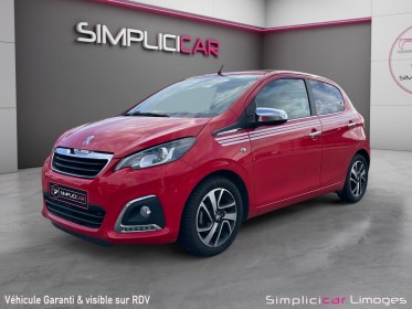 Peugeot 108 1.0 vti 68ch bvm5 cabriolet occasion simplicicar limoges  simplicicar simplicibike france