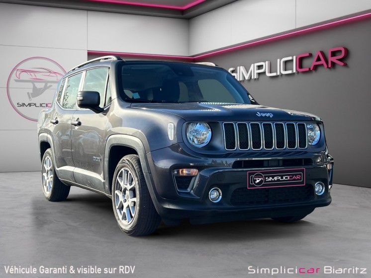 Jeep renegade 1.6 i multijet 130 ch bvm6 limited garantie 12 mois occasion simplicicar biarritz  simplicicar simplicibike...