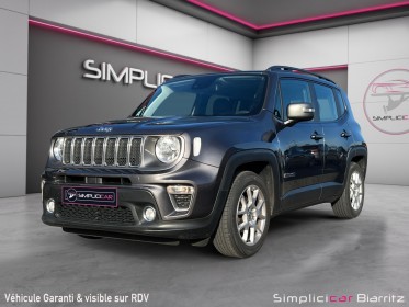 Jeep renegade 1.6 i multijet 130 ch bvm6 limited garantie 12 mois occasion simplicicar biarritz  simplicicar simplicibike...