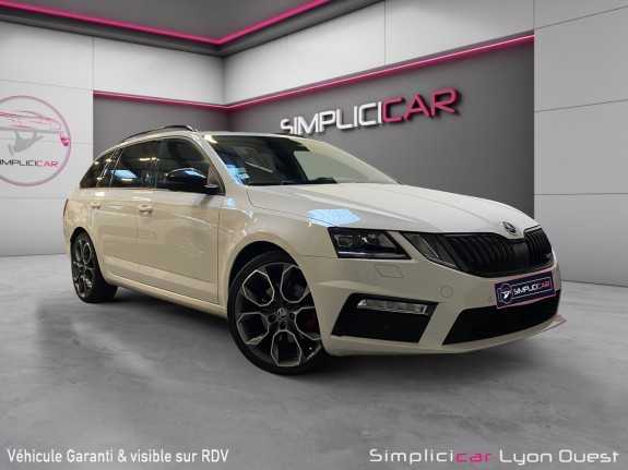 Skoda octavia vrs 2.0 tdi 150 ch - combi cr fap dsg6 - garantie 12 mois occasion simplicicar lyon ouest simplicicar...