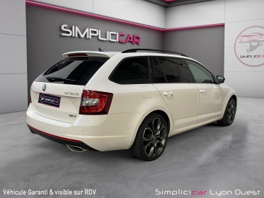 Skoda octavia vrs 2.0 tdi 150 ch - combi cr fap dsg6 - garantie 12 mois occasion simplicicar lyon ouest simplicicar...