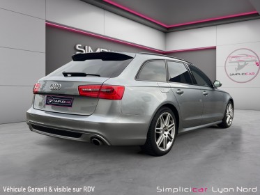 Audi a6 avant  3.0 tdi v6 turbo quattro  s line occasion simplicicar lyon nord  simplicicar simplicibike france