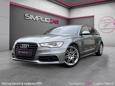 Audi a6 avant  3.0 tdi v6 turbo quattro  s line occasion simplicicar lyon nord  simplicicar simplicibike france