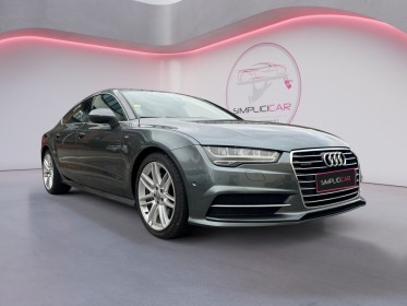 Audi a7 sportback v6 3.0 tdi ultra 218 s tronic 7 s line/camera de recul occasion simplicicar orgeval  simplicicar...