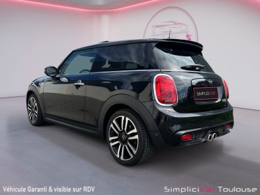 Mini hatch 3 portes f56 lci ii cooper s 178ch finition jcw occasion toulouse (31) simplicicar simplicibike france