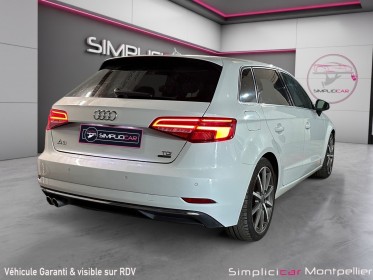 Audi a3 sportback 2.0 tdi 184 stronic 6 quattro design luxe camera de recul virtual cockpit clim bi-zone occasion montpellier...