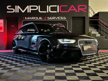 Audi rs4 avant v8 4.2 fsi 450 quattro s tronic 7 pack sieges f1 garantie 12 mois occasion  simplicicar aix les bains...