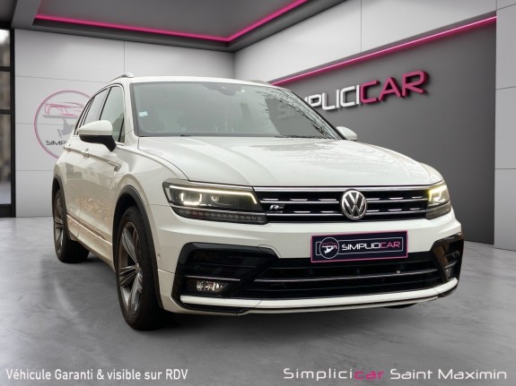 Volkswagen tiguan 2.0 tdi 150 dsg7 black r-line occasion simplicicar st-maximin simplicicar simplicibike france