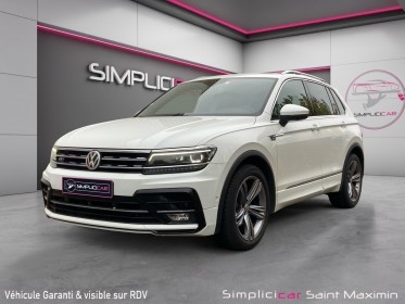 Volkswagen tiguan 2.0 tdi 150 dsg7 black r-line occasion simplicicar st-maximin simplicicar simplicibike france