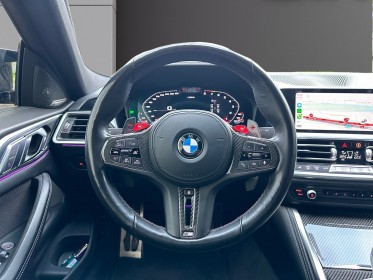 Bmw m4 competition coupe g82 510 - siège sport m - pack carbon m - assistance pro - harman kardon - malus payer occasion...