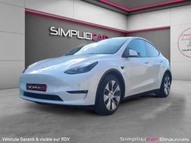 Tesla model y grande autonomie awd dual motor  feux matrix led  attelage occasion parc voitures beauvais simplicicar...