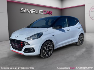 Hyundai i10 1.0 t-gdi 100cv n line carplay/camera/suivi hyundai -garantie 12 mois- occasion simplicicar marignane ...