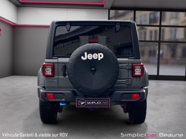 Jeep wrangler my21 unlimited 4xe 2.0 l t 380 ch phev 4x4 bva8 rubicon occasion simplicicar beaune simplicicar simplicibike...