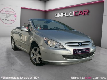 Peugeot 307 cc 2.0 16v - 138 ch occasion simplicicar frejus  simplicicar simplicibike france