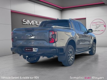 Ford ranger double cabine 3.0 ecoblue v6 240 ch bva10 e-4wd wildtrak tva recup 690kms occasion simplicicar royan simplicicar...