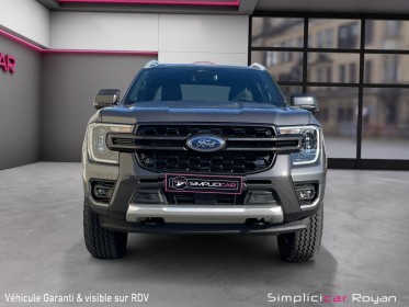 Ford ranger double cabine 3.0 ecoblue v6 240 ch bva10 e-4wd wildtrak tva recup 690kms occasion simplicicar royan simplicicar...