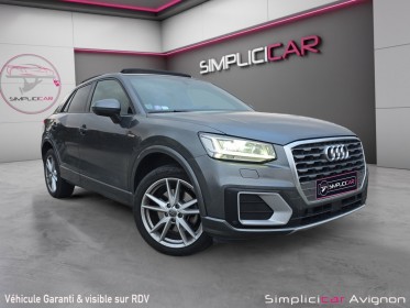 Audi q2 35 tfsi 150ch s-tronic 7 - s line - toit pano ouvrant-apple carplay  android auto-garantie 12 mois occasion avignon...