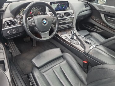 Bmw serie 6 coupe f13 640d 313ch exclusive a cuir camera toit ouvrant xenon entretien a jour occasion avignon (84)...