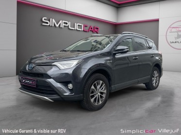 Toyota rav4 hybride 197 cv awd dynamic caméra recul, full entretien toyota, garantie 12 mois occasion simplicicar villejuif ...