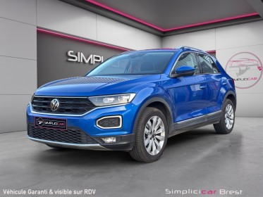 Volkswagen t-roc 1.5 tsi 150 evo start/stop dsg7 carat - attelage occasion simplicicar brest simplicicar simplicibike france