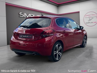 Peugeot 208 1.2 puretech 110ch courroie neuve ss bvm5 gt line caméra de recul, carplay. garantie 12 mois occasion...