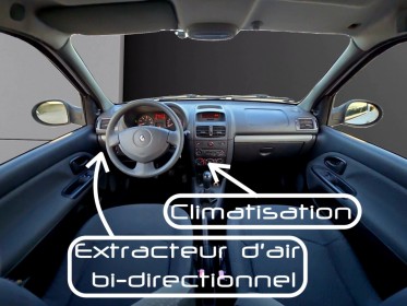 Renault clio campus evolution societe 1ère main historique complet / ventilation cynophile / révision  kit distri neuf......