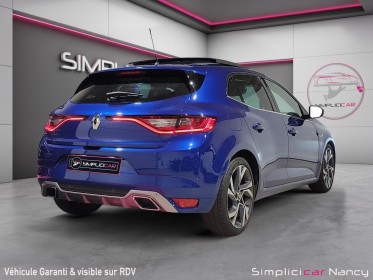 Renault megane iv berline gt 205 / toit ouvrant / tête haute - garantie 12 mois occasion simplicicar nancy simplicicar...