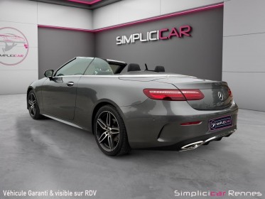 Mercedes classe e cabriolet fascination 220 d 9g-tronic - historique mercedes occasion simplicicar rennes simplicicar...