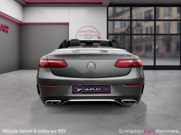 Mercedes classe e cabriolet fascination 220 d 9g-tronic - historique mercedes occasion simplicicar rennes simplicicar...