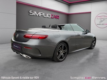 Mercedes classe e cabriolet fascination 220 d 9g-tronic - historique mercedes occasion simplicicar rennes simplicicar...