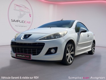 Peugeot 207 cc 1.6 vti 120ch roland garros occasion avignon (84) simplicicar simplicibike france