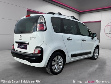 Citroen c3 picasso 1.6 bluehdi 100ch confort - 1ere main - radar de recule - historique complet occasion simplicicar rennes...