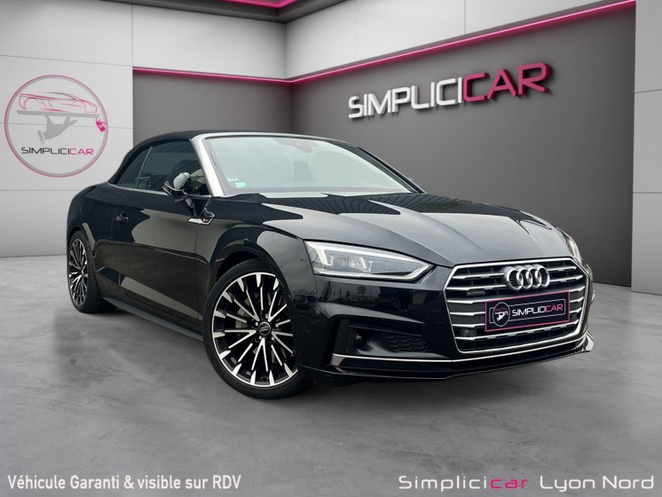 Audi a5 cabriolet 2.0 tfsi 252 quattro s tronic 7 occasion simplicicar lyon nord  simplicicar simplicibike france