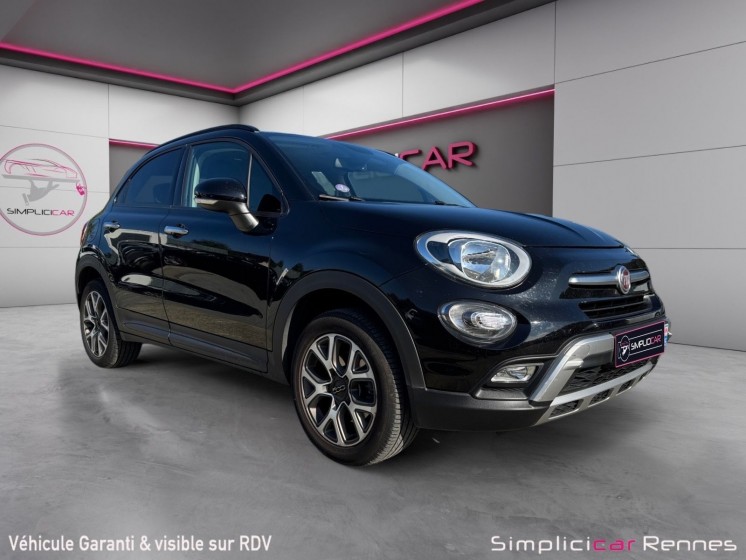 Fiat 500x my18 1.6 110 ch city cross - reprise possible - historique complet occasion simplicicar rennes simplicicar...