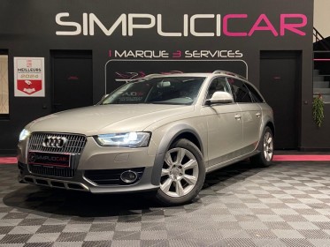 Audi a4 allroad quattro 2.0 tdi 150 dpf clean diesel ambition luxe - garantie 12 mois occasion  simplicicar aix les bains...