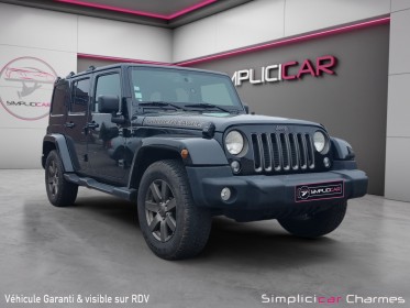 Jeep wrangler 2.8 crd 200 - 4x4 command trac unlimited bva golden eagle occasion simplicicar charmes simplicicar simplicibike...