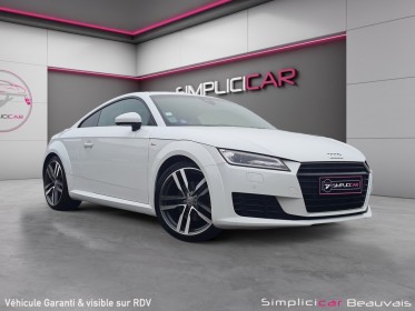 Audi tt coupe 2.0 tfsi 230 s tronic 6 s line ou 489 euros par mois - entretien full audi  - origine france - garantie 12 mois...