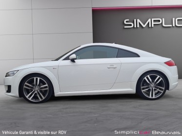 Audi tt coupe 2.0 tfsi 230 s tronic 6 s line ou 489 euros par mois - entretien full audi  - origine france - garantie 12 mois...