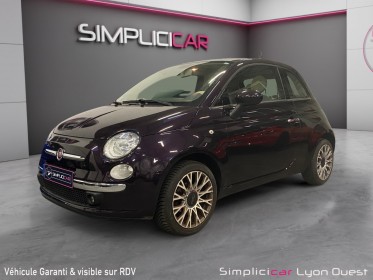 Fiat 500 1.2 8v 69 ch lounge - garantie 12 mois occasion simplicicar lyon ouest simplicicar simplicibike france