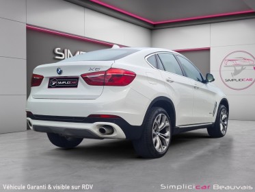 Bmw x6 f16 30d 258 ch exclusive a xdrive ou 734 euros par mois - garantie 1 an occasion parc voitures beauvais simplicicar...